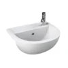 Bathstore Cedar 400mm Semi Recessed Basin