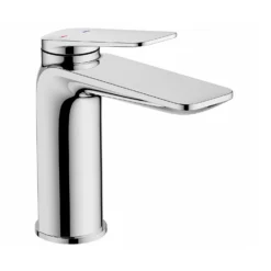 Bathstore Aero Mono Basin Mixer Tap Chrome