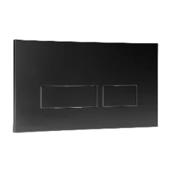Bathstore Flush Plate Black