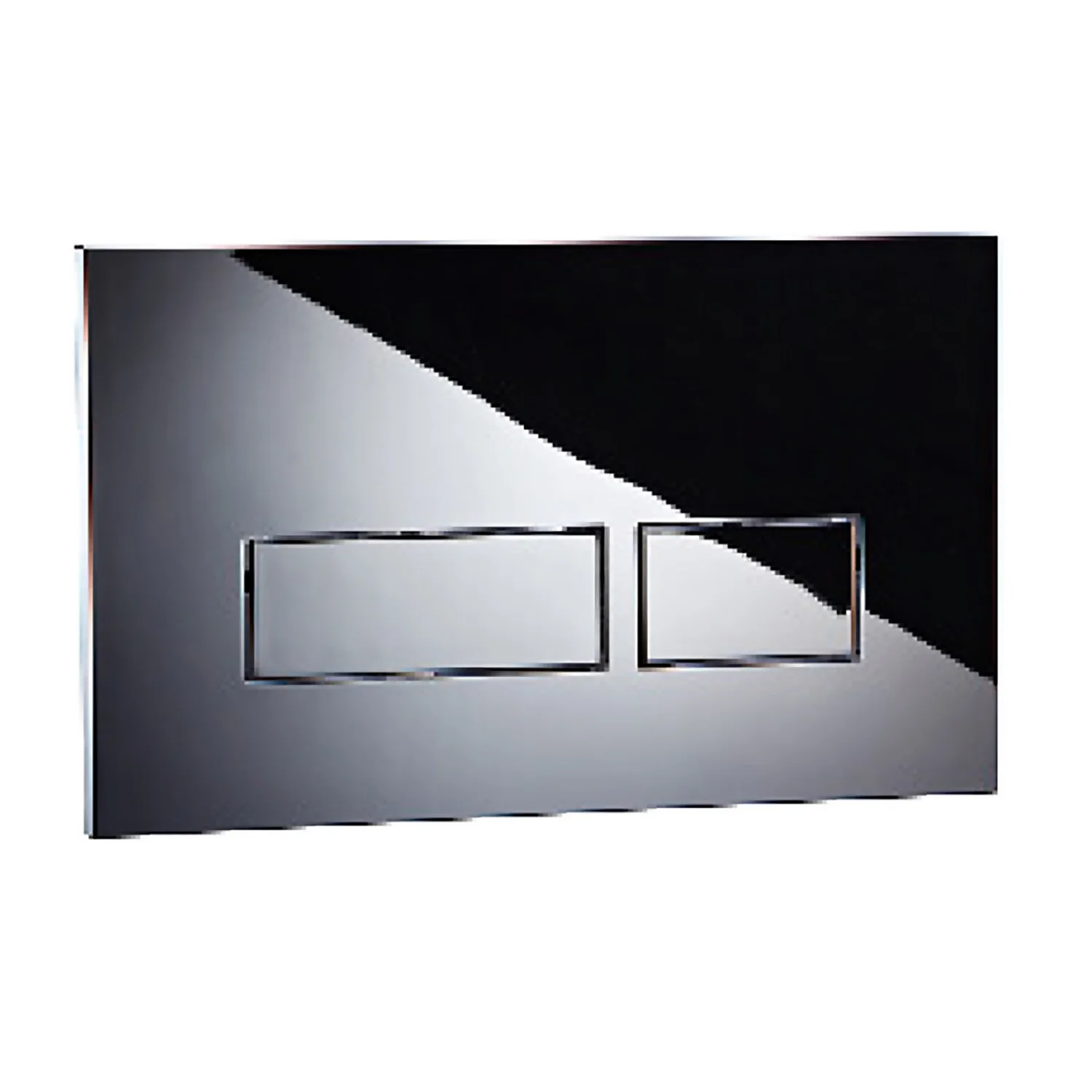 Bathstore Flush Plate Chrome