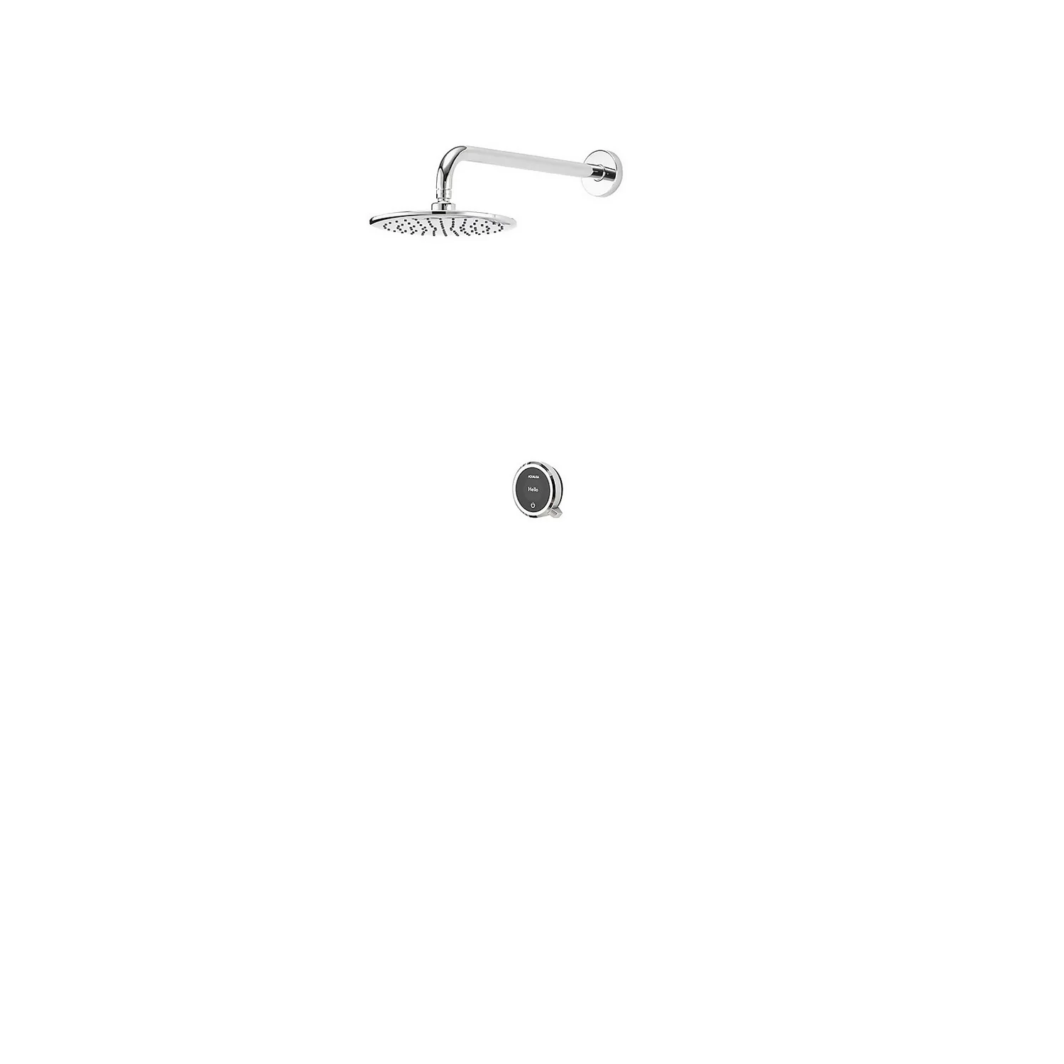 Aqualisa Quartz Touch Fixed Head Digital Shower For Pumped Boilers