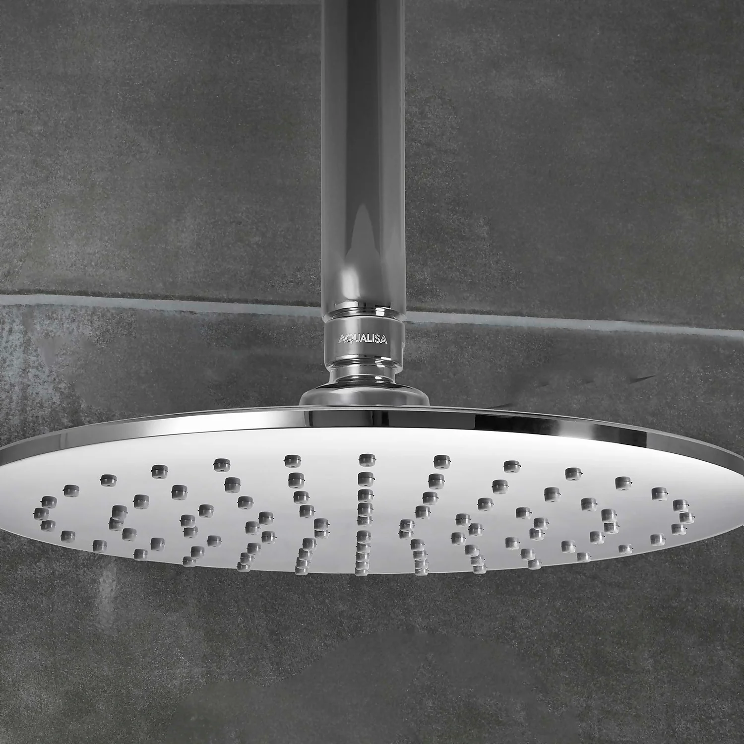 Aqualisa Quartz Touch Concealed Digital Shower & Ceiling Head Kit For Combi Boilers - Image 4