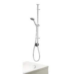 Aqualisa Quartz Touch Exposed Digital Shower & Bathfill Kit For Pumped Boilers