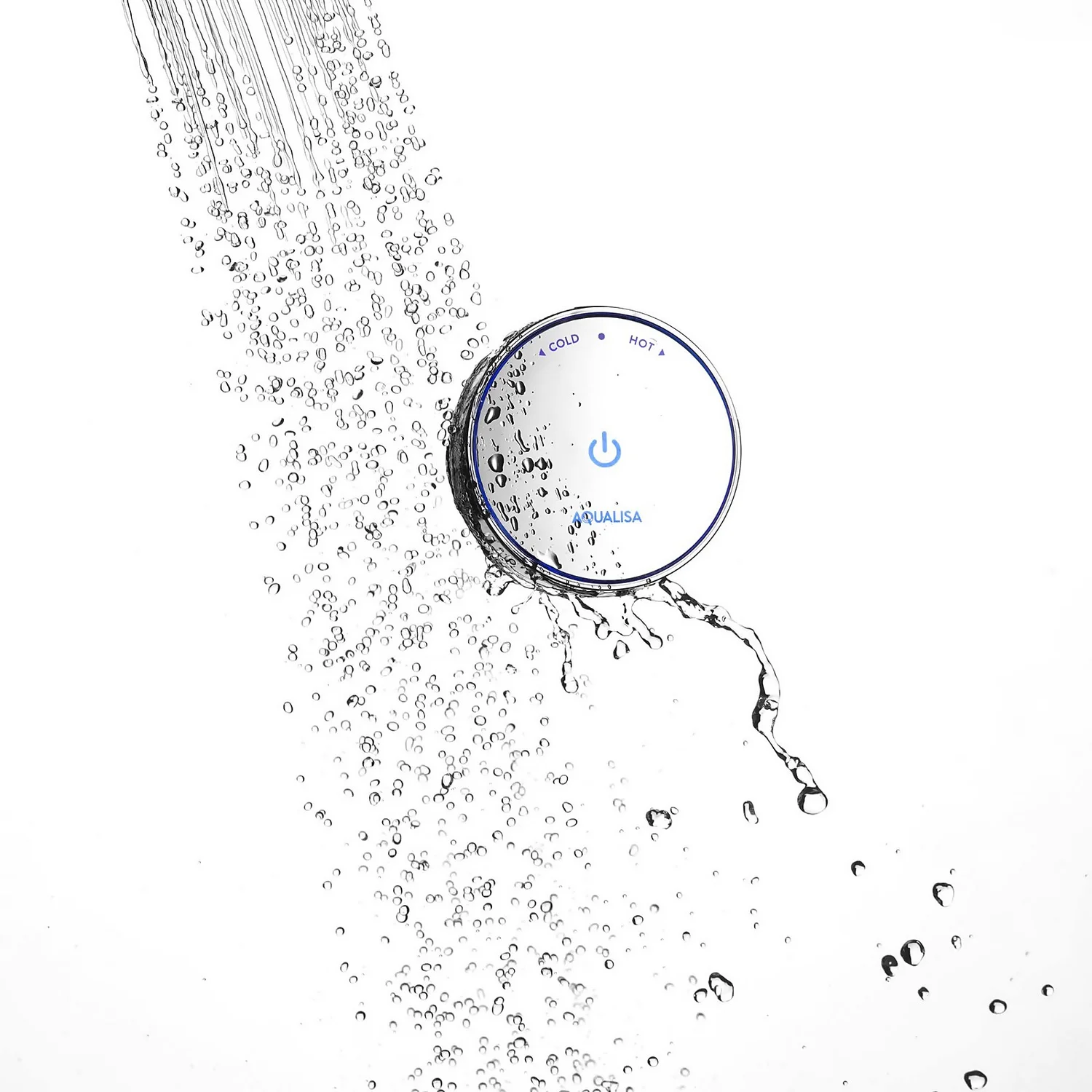 Aqualisa Quartz Blue Fixed Head Digital Shower For Pumped Boilers - Image 5