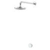 Aqualisa Quartz Blue Fixed Head Digital Shower For Pumped Boilers