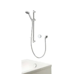 Aqualisa Quartz Blue Digital Shower & Bathfill Kit For Pumped Boilers