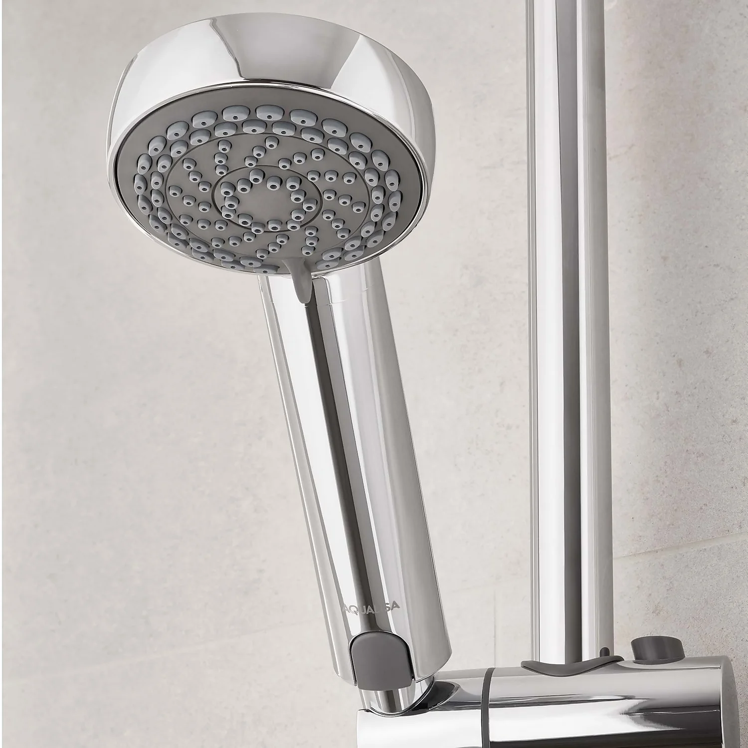 Aqualisa Quartz Blue Digital Shower & Bathfill Kit For Pumped Boilers - Image 4