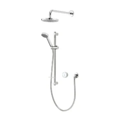 Aqualisa Quartz Blue Digital Shower & Wall Head Kit For Pumped Boilers