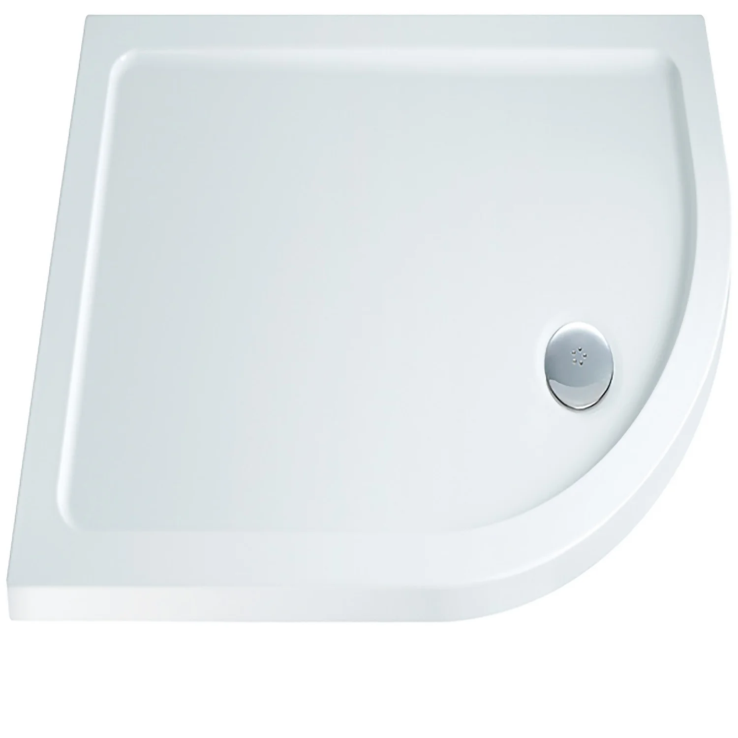 Bathstore Emerge Left Hand Offset Quadrant Shower Tray 1100 X 800mm