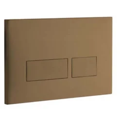 Bathstore Flush Plate - Brushed Bronze