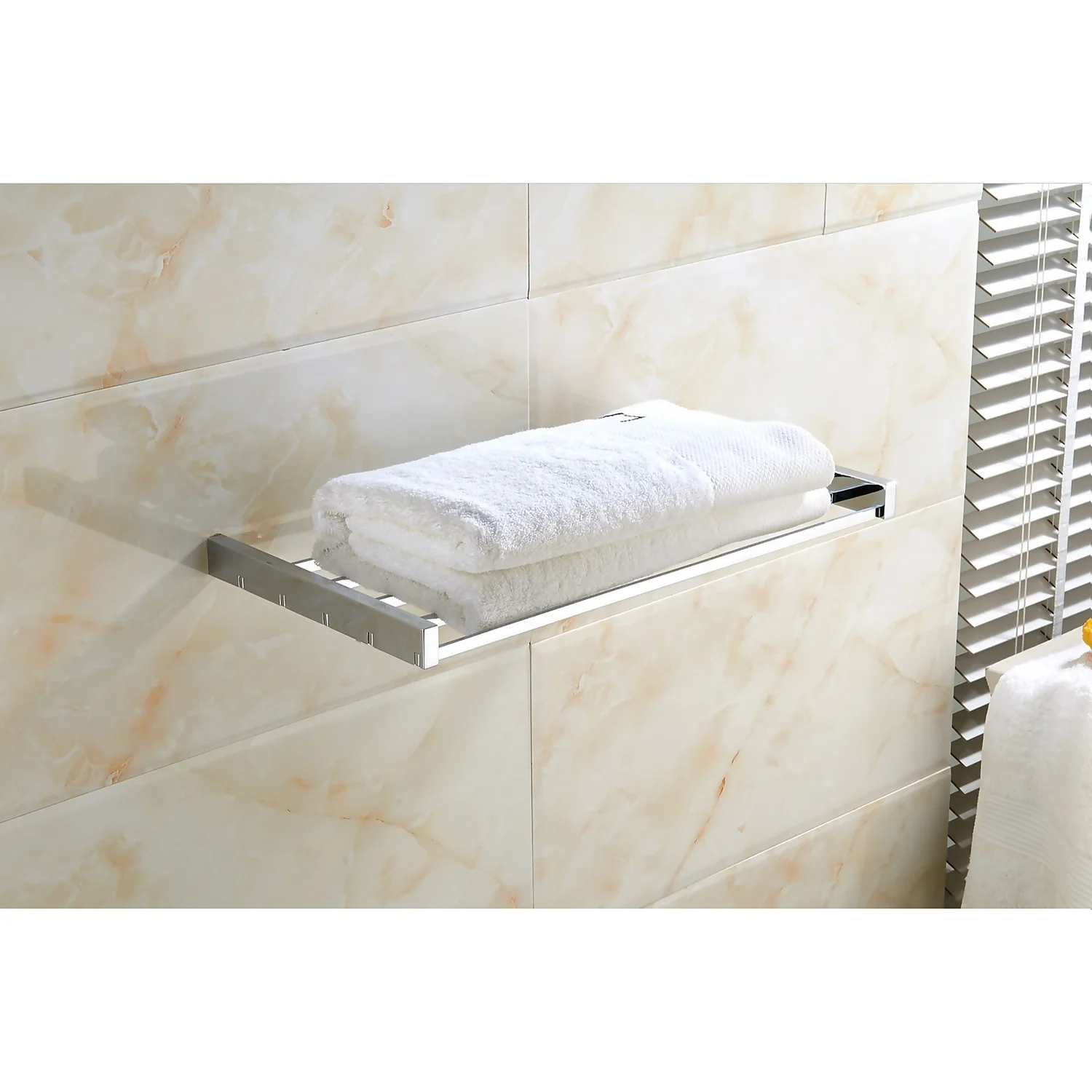 Bathstore Square Towel Shelf - Image 2