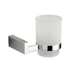 Bathstore Square Tumbler And Holder