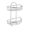 Bathstore Wire Double Semi Circle Basket