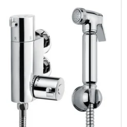 Bathstore Douche Kit With Thermostatic Valve - Chrome