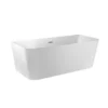 Bathstore Dalton Freestanding D Shape Bath