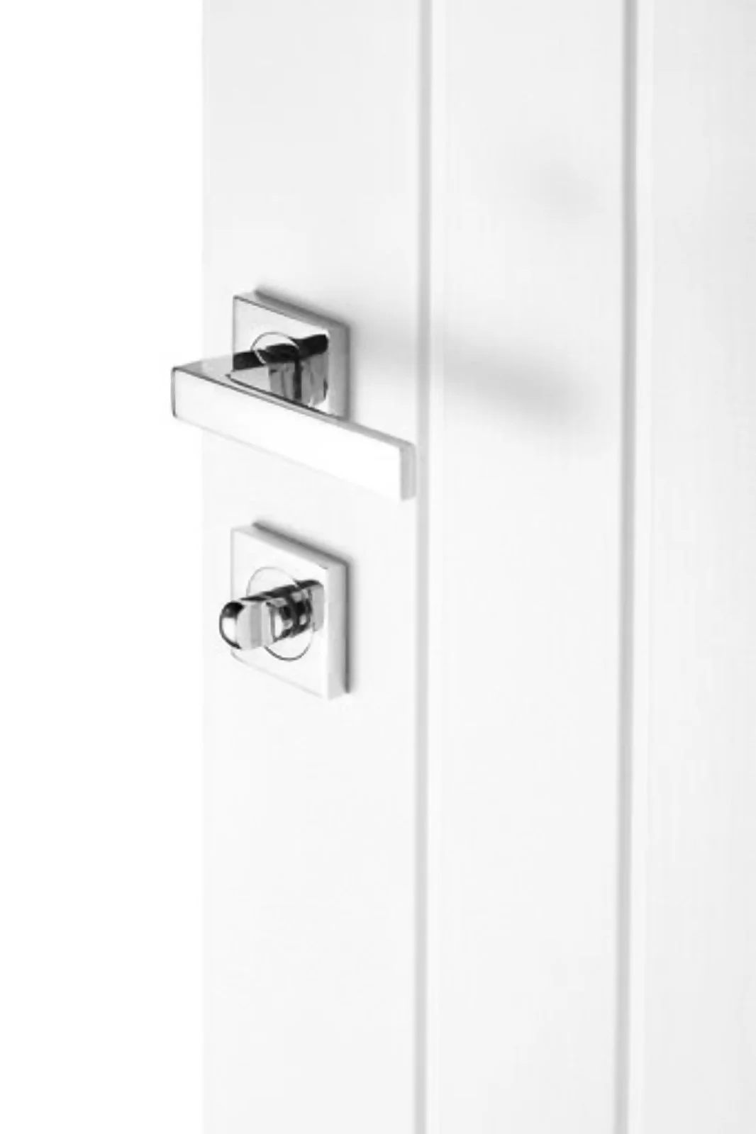 Sandleford Square Bathroom Escutcheon - Polished Chrome - Image 2