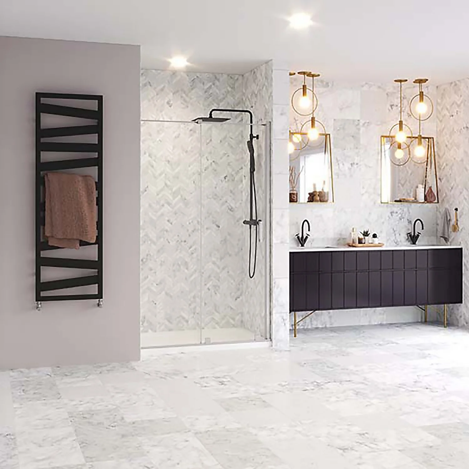 Bathstore Oyster 1400mm Sliding Door