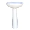 Tilwick Ceramic Basin With Pedestal - 1 Tap Hole