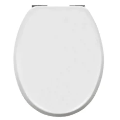 Bemis Memphis Moulded Wooden Toilet Seat - White