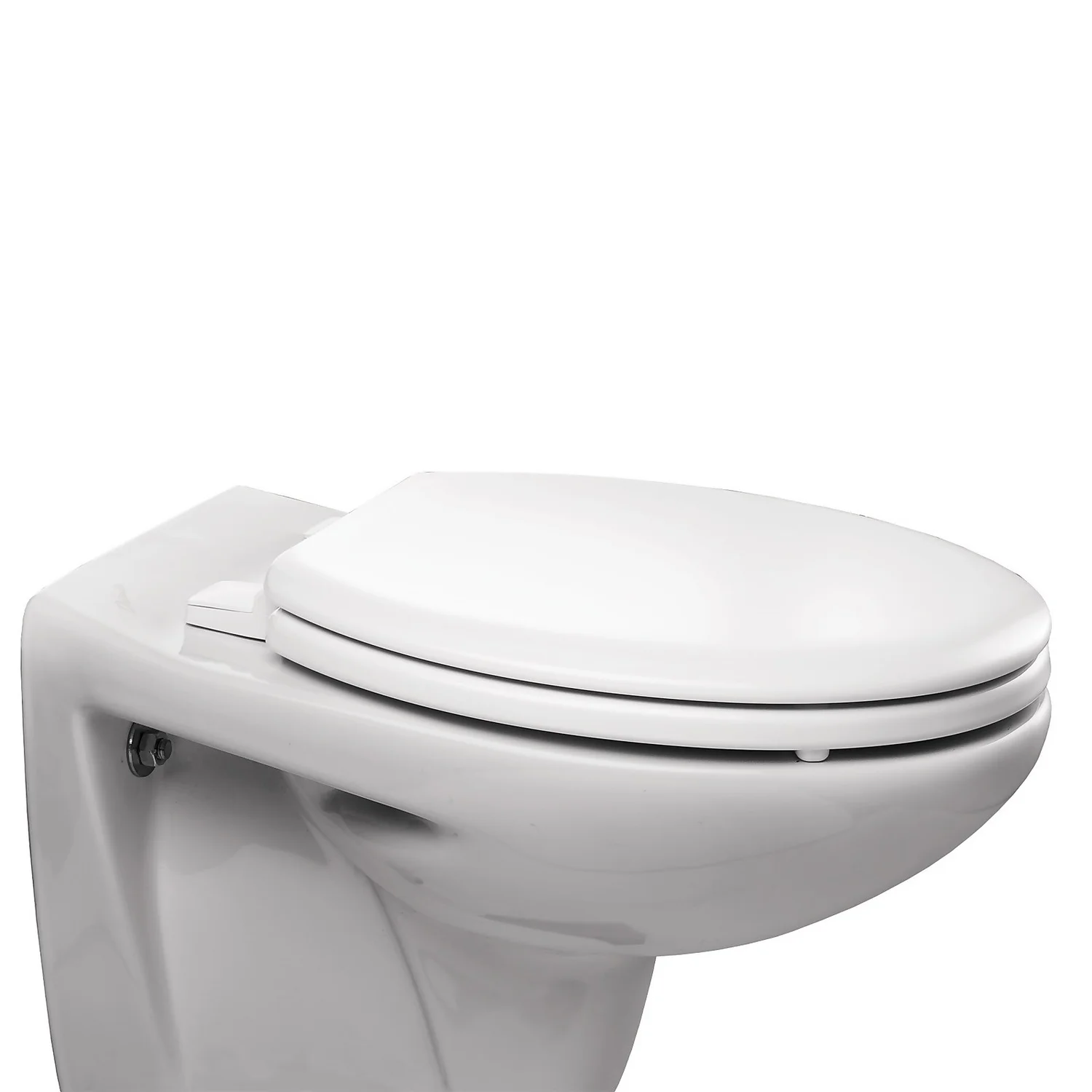 Bemis Stockton Wooden Toilet Seat - Dove Grey - Image 5