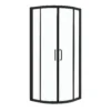 Bathstore Noir 800mm Black Quadrant Shower Enclosure