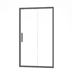 Bathstore Noir 1400mm Black Shower Enclosure Sliding Door
