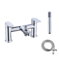 Amwell Bath Shower Chrome Mixer Tap