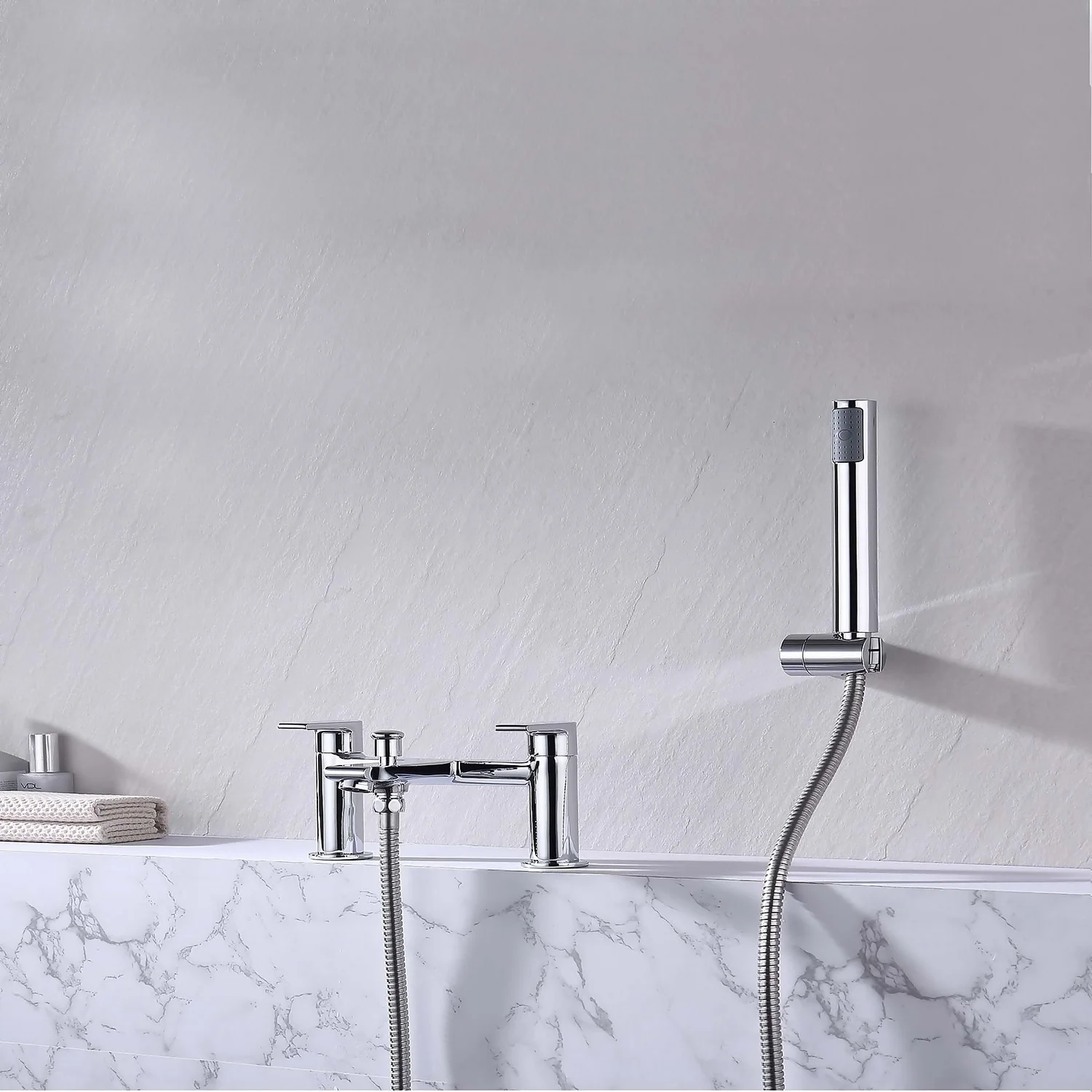 Anstey Bath Shower Mixer Tap Chrome - Image 3