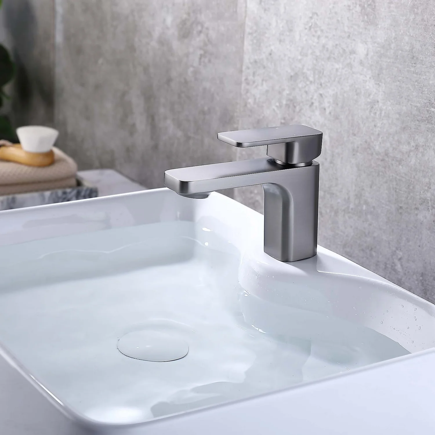 Barkway Basin Mixer Tap Gun Metal - Image 3