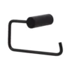 Square Toilet Roll Holder - Black