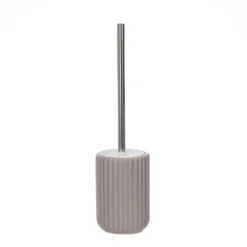 Ceramic Toilet Brush - Grey Ridged
