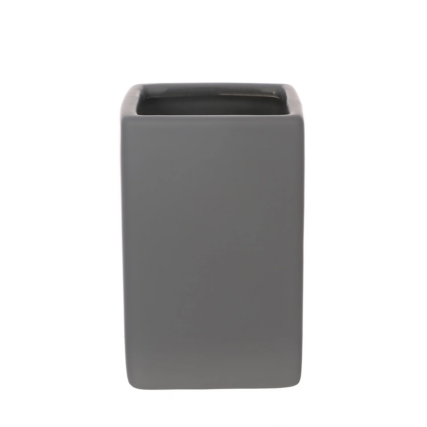Ceramic Toothbrush Holder - Grey