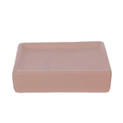 Ceramic Soap Dish - Blush Pink
