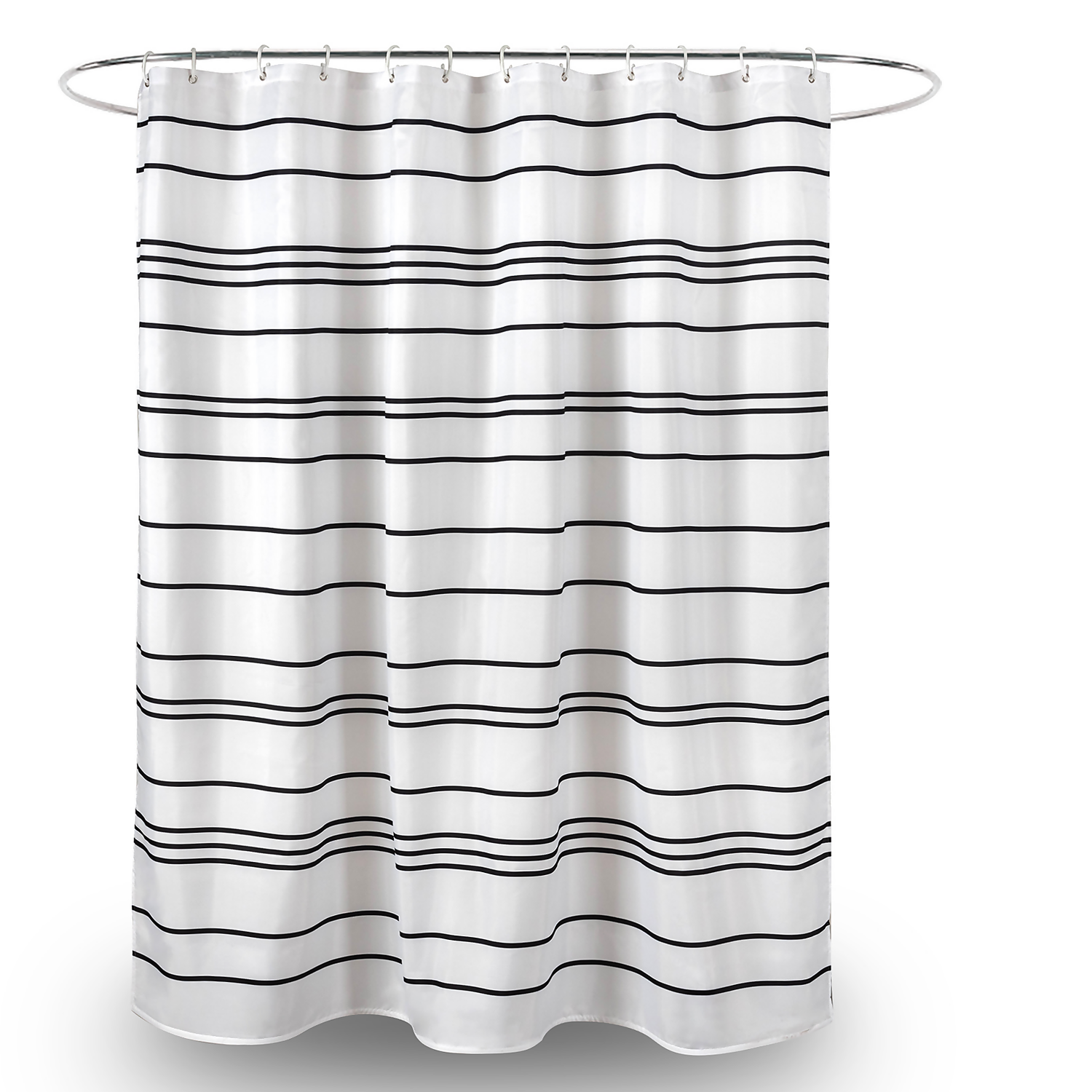 Homebase Irregular Stripe Shower Curtain