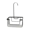 Homebase 1 Tier Shower Basket - Black