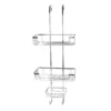 Homebase 3 Tier Shower Basket - Chrome