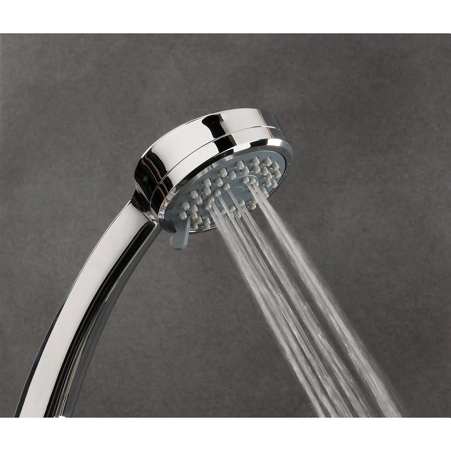 Triton Lara 3 Spray Pattern Shower Head - Chrome - Image 5