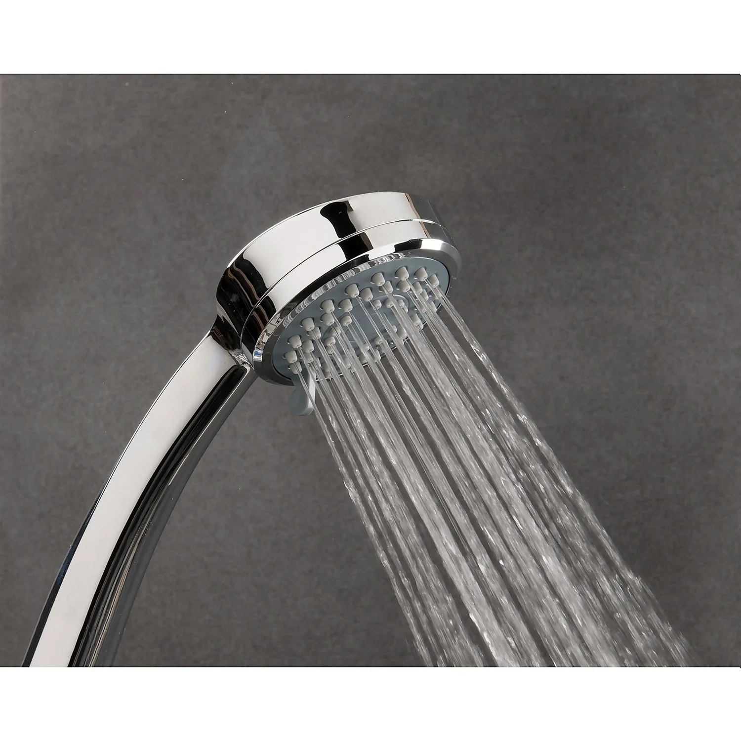 Triton Lara 3 Spray Pattern Shower Head - Chrome - Image 4
