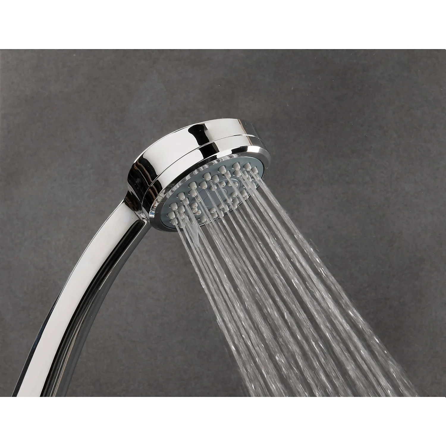 Triton Lara 3 Spray Pattern Shower Head - Chrome - Image 3