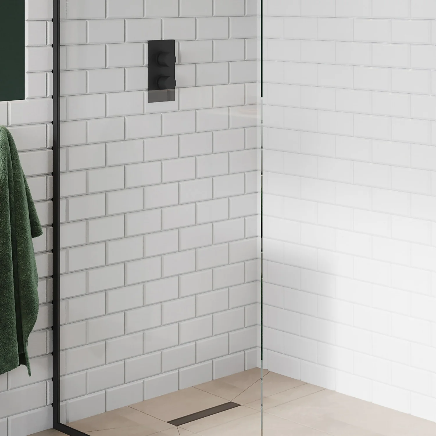 Thermostatic 2 Way Shower Valve - Matt Black Finish - Image 3