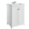 Bathstore Country Living Wicklow 600 Basin Unit - Matt White