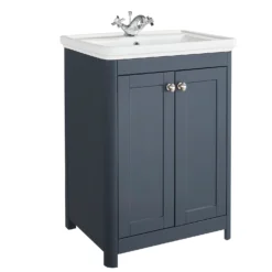 Bathstore Country Living Wicklow 600 Basin Unit - Navy