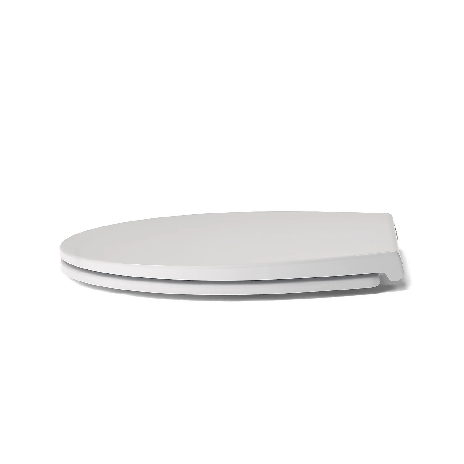 Cedo Oval Soft Close Plastic Toilet Seat - White - Image 5