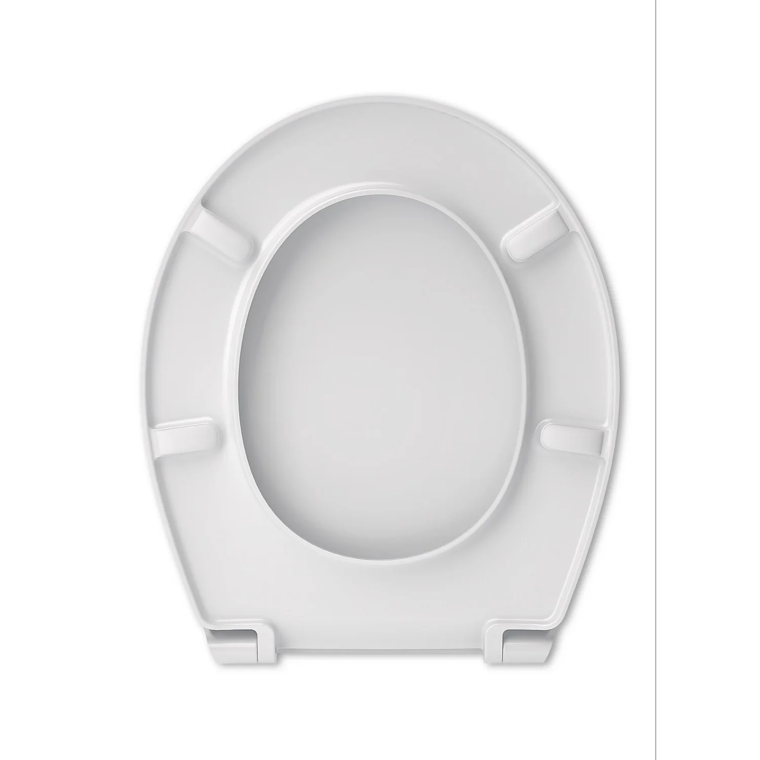Cedo Oval Soft Close Plastic Toilet Seat - White - Image 6